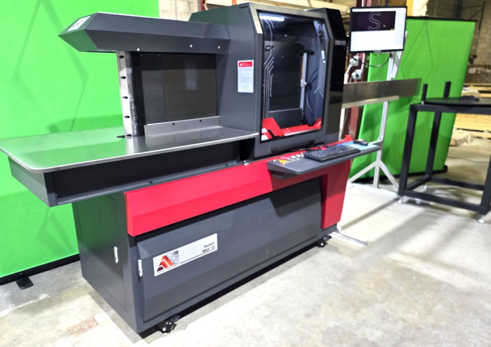 Ascent MAX-V2 bending machine — full view