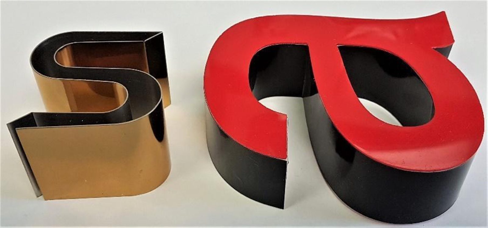 Letters without trim made with Ascent 4AS