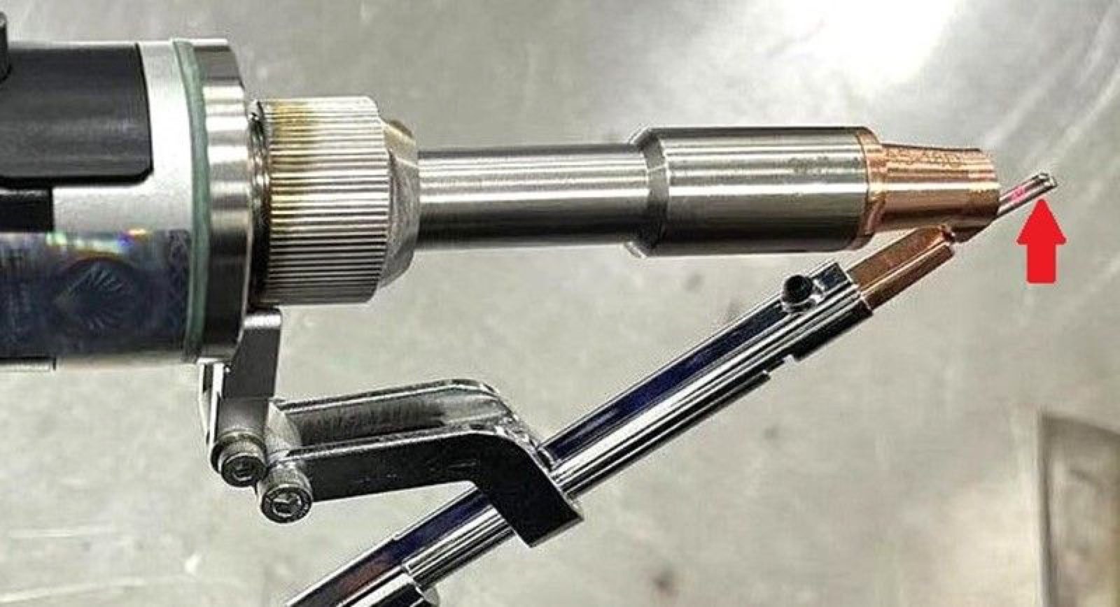 Wire feeder application example