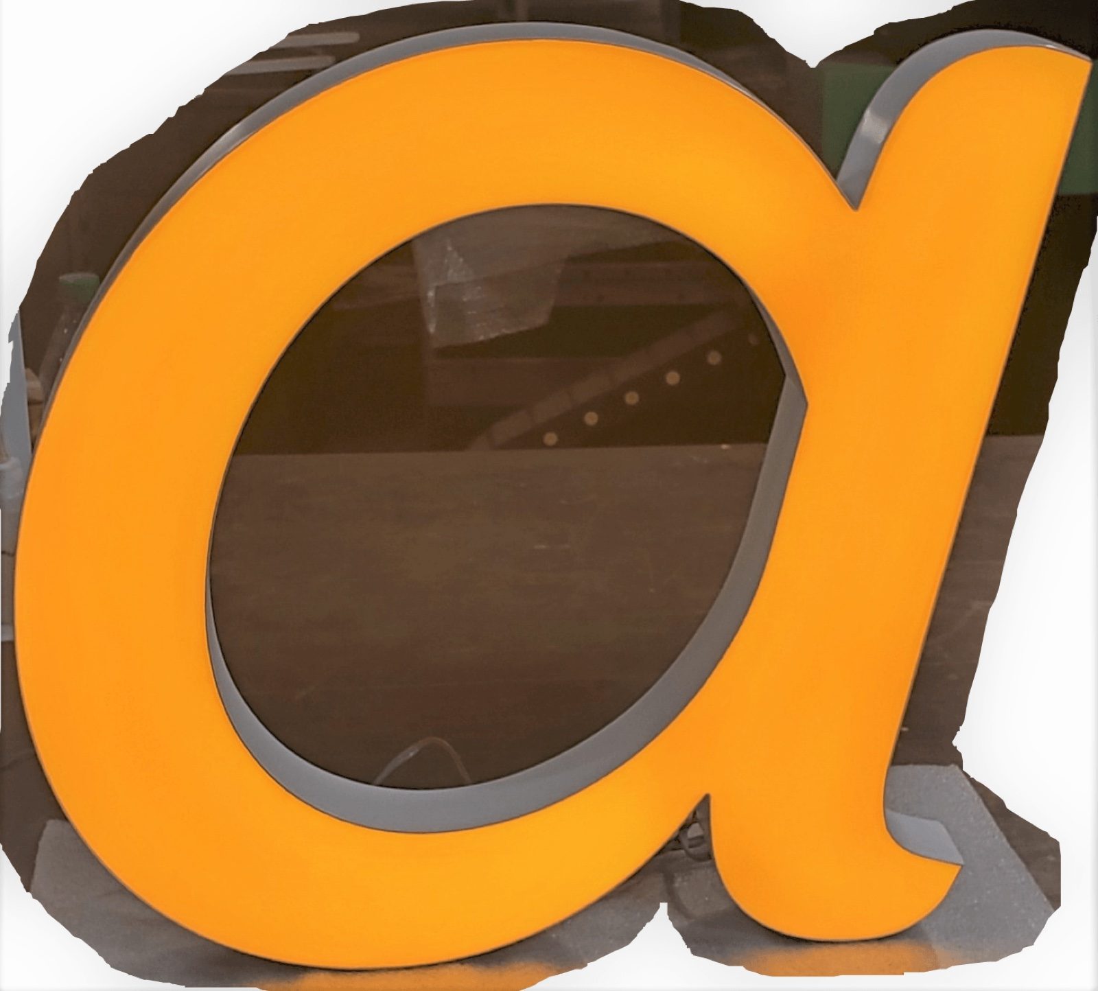Letters without trim made with Ascent 4AS